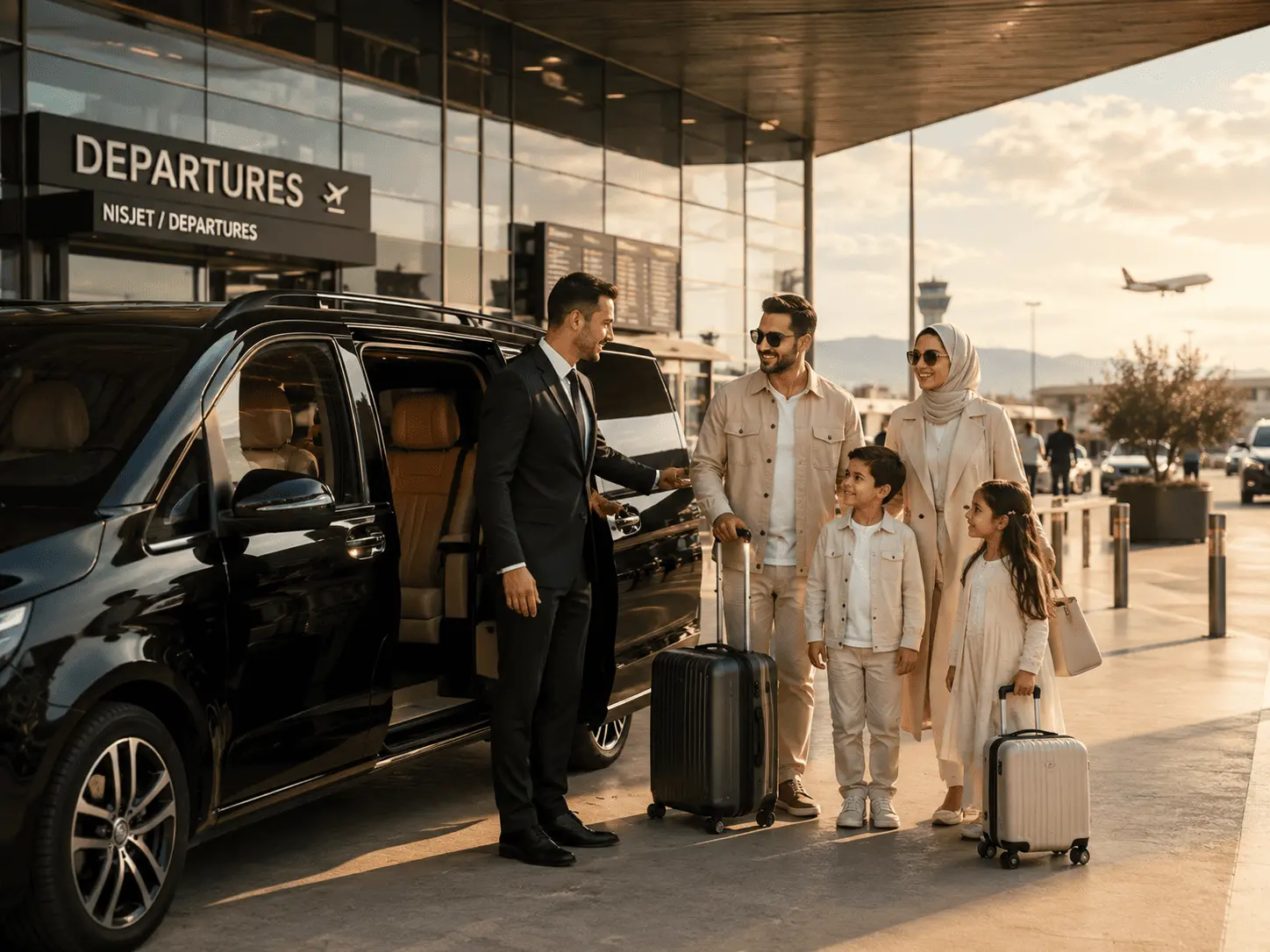 Premium family airport transfer