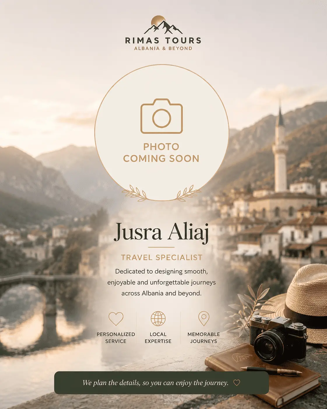 Portrait of Jusra Aliaj